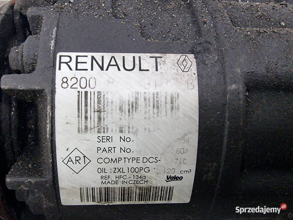 SPRĘŻARKA KLIMATYZACJI RENAULT MASTER III