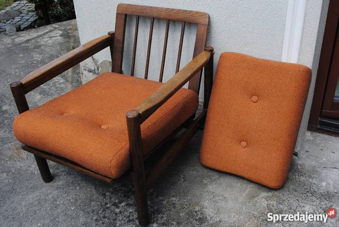 OKAZJA komplet starych foteli lata 70 te PRL małopolskie Tarnów