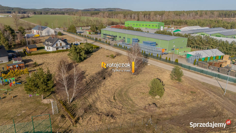 Sprzedaż działki 935m Bożepole Małe prąd pomorskie