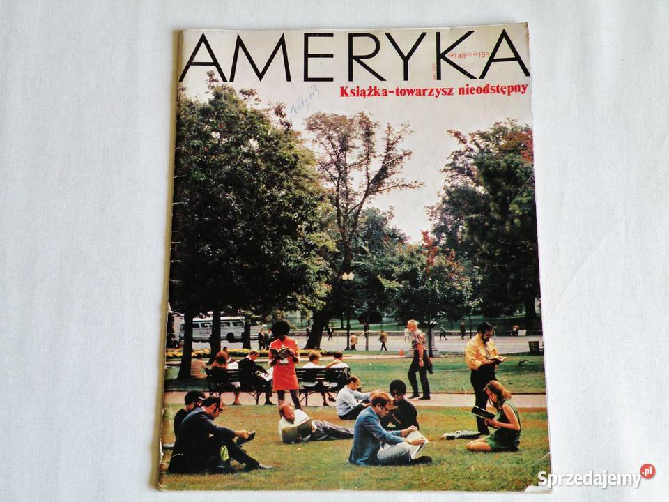 Ameryka miesięcznik rządu USA w PRLu 12 nrów z