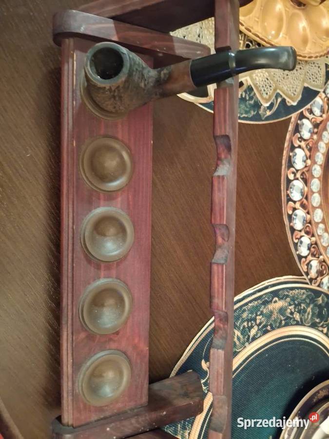 Podstawka drewniana na 5 fajek Warszawa sprzedam