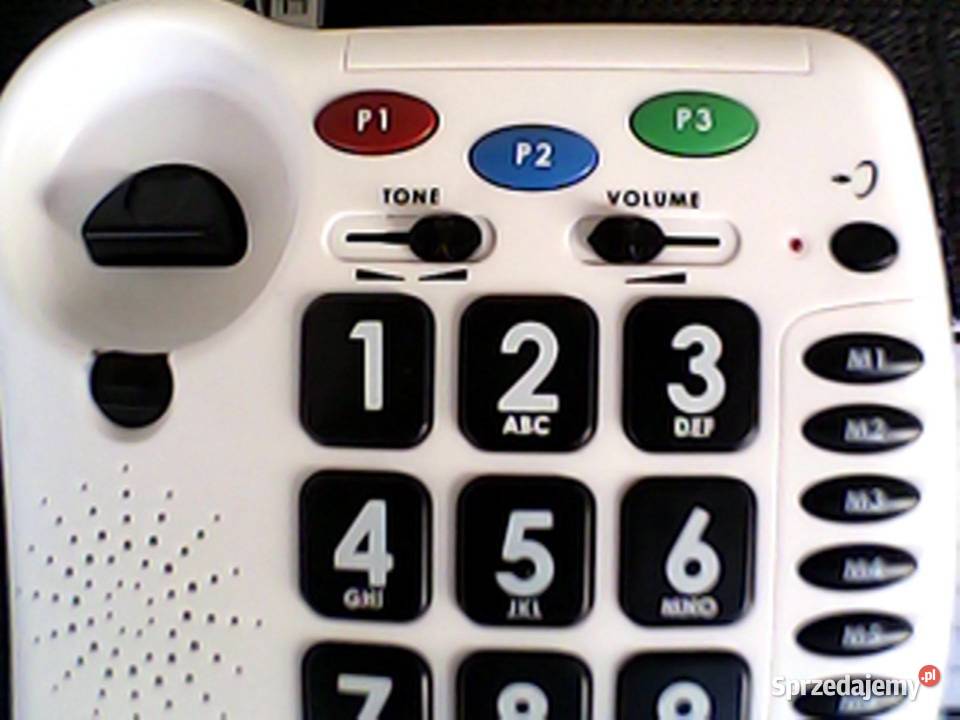 Telefon stacjonarny seniorów Senior Amplified mazowieckie Warszawa sprzedam