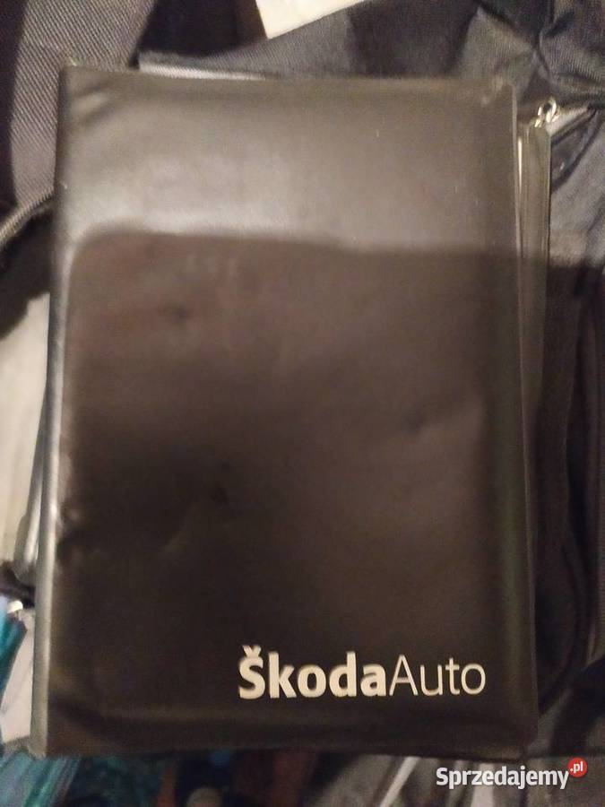 Instrukcja obsługi Skoda Fabia w etui Pozostałe mazowieckie Ostrołęka