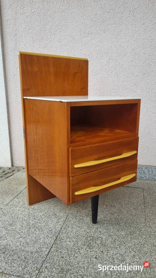 Szafka Nocna MOJMIR POZAR Komoda Design PRL Bytom