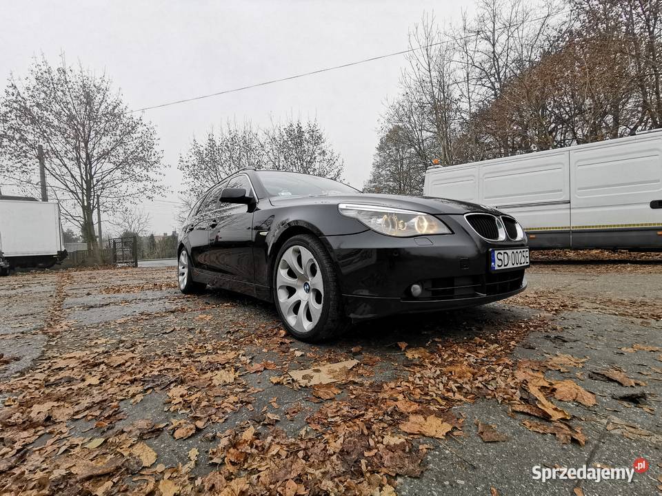 BMW 530D E61 218 alufelgi 19 xenon panorama śląskie Dąbrowa Górnicza sprzedam