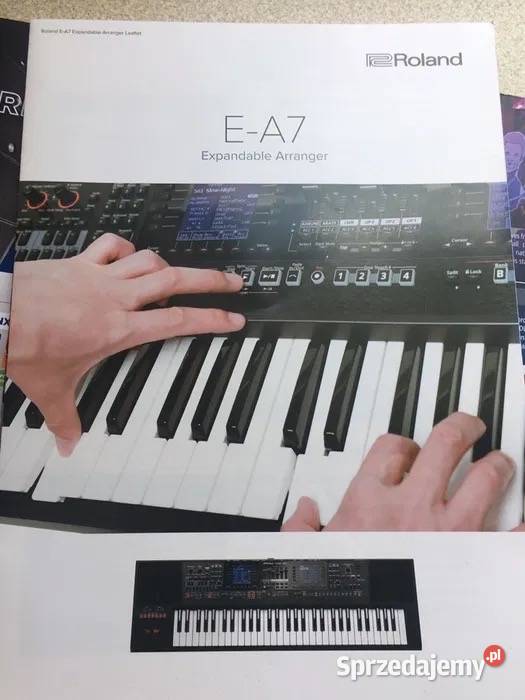 Roland EA7 Prospekt reklamowy rozkładówka Olsztyn