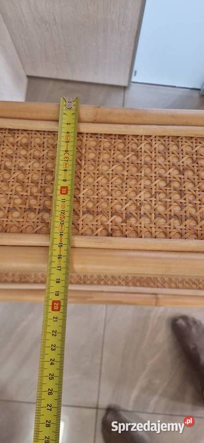 Półka regał na ścianę ratan Słupca