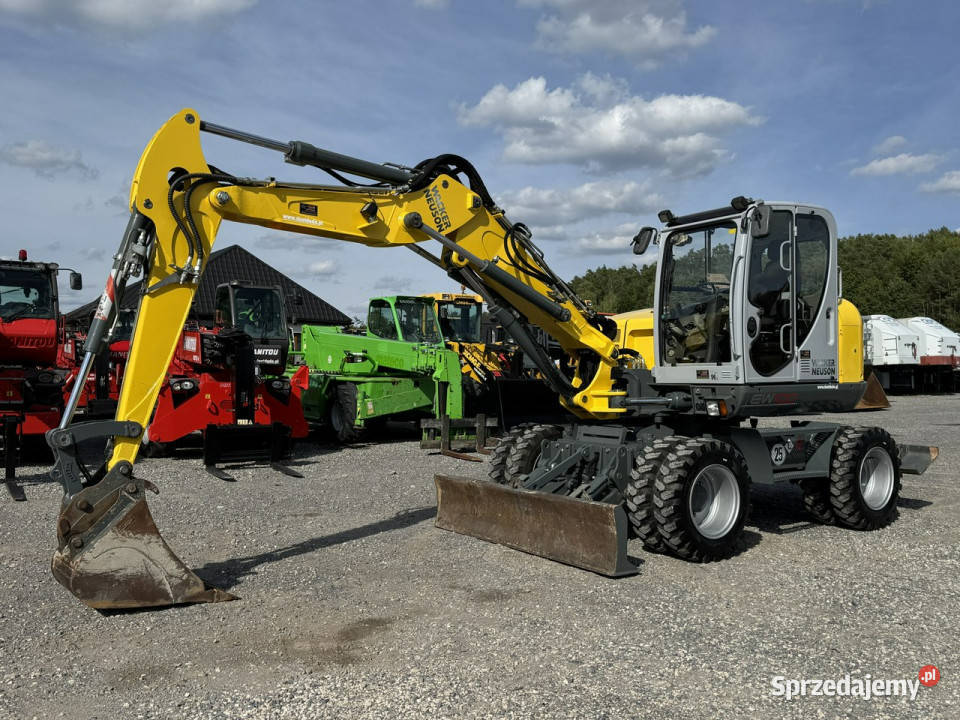 kołowa Wacker Neuson EW100 Pług Podpory 10 ton 9900h