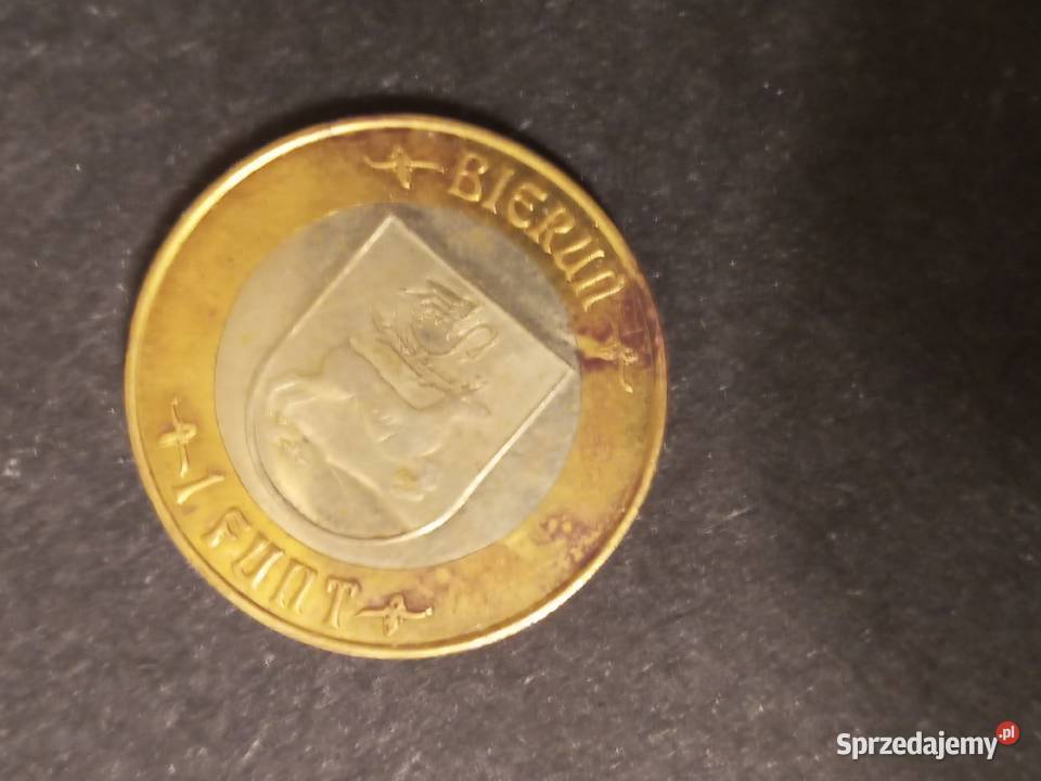BIERUŃ 1 FUNT 2010 Szczecinek sprzedam