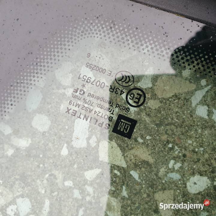 OPEL ZAFIRA B II SZYBA KAROSERYJNA LEWA PRAWA Pozostałe