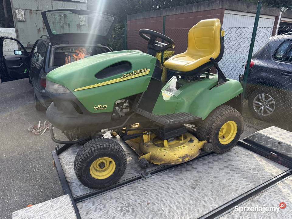 Traktorek do koszenia trawy John Deere LR175 warmińsko-mazurskie Olsztyn sprzedam