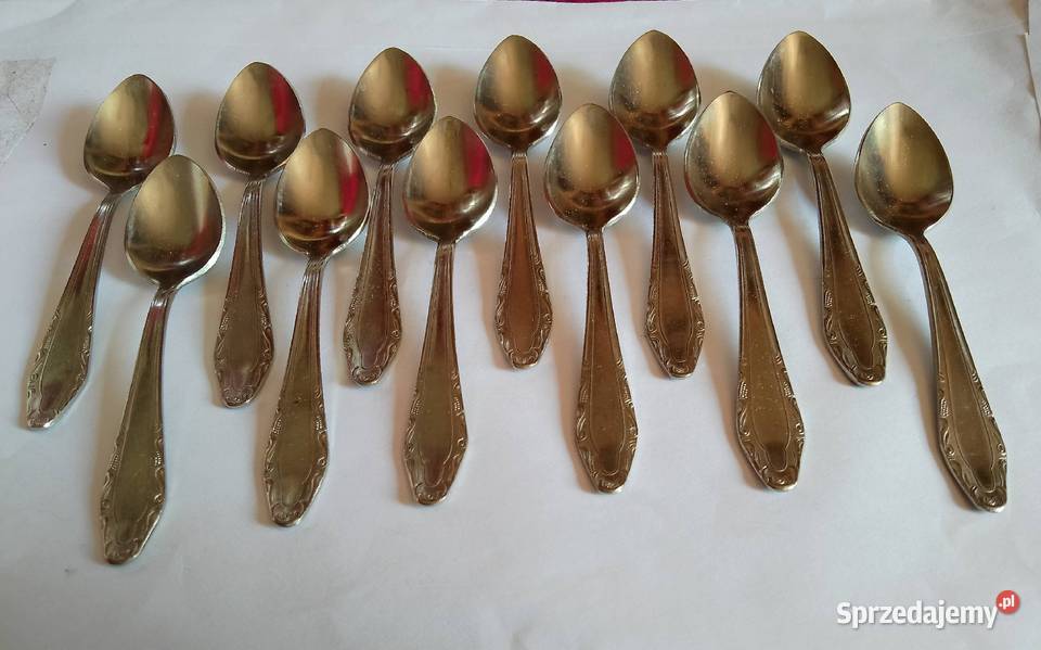 Łyżeczki do kawy herbaty kujawsko-pomorskie Nakło nad Notecią