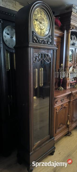 Zegar stojący HAWINA śliczna ciemna małopolskie Kwaczała sprzedam