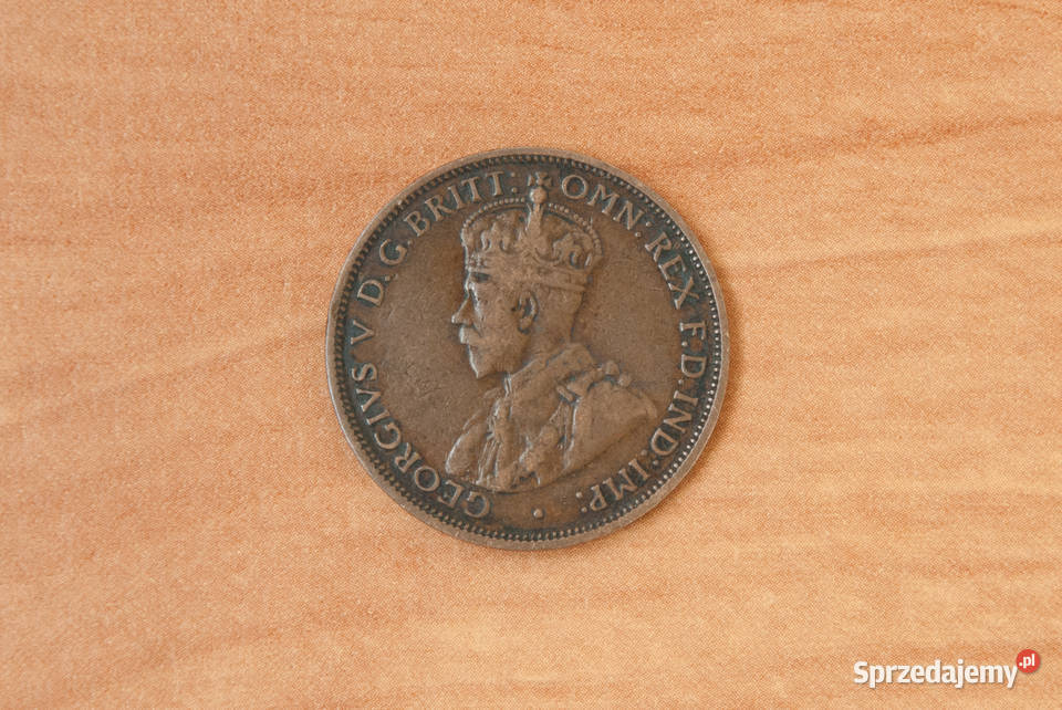 NUMIZMATYKA Australia 1916 ONE HALF 12 PENNY Numizmatyka sprzedam