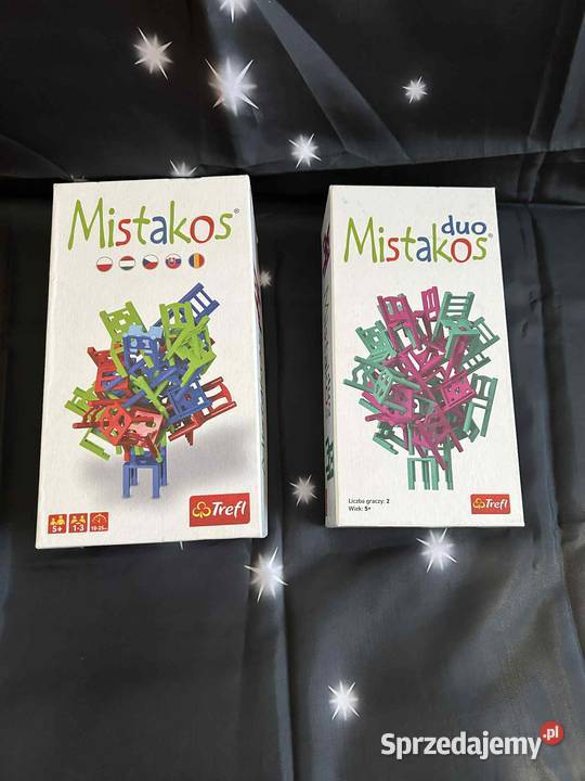 Mistakos spadające krzesełka gra 2 zestawy