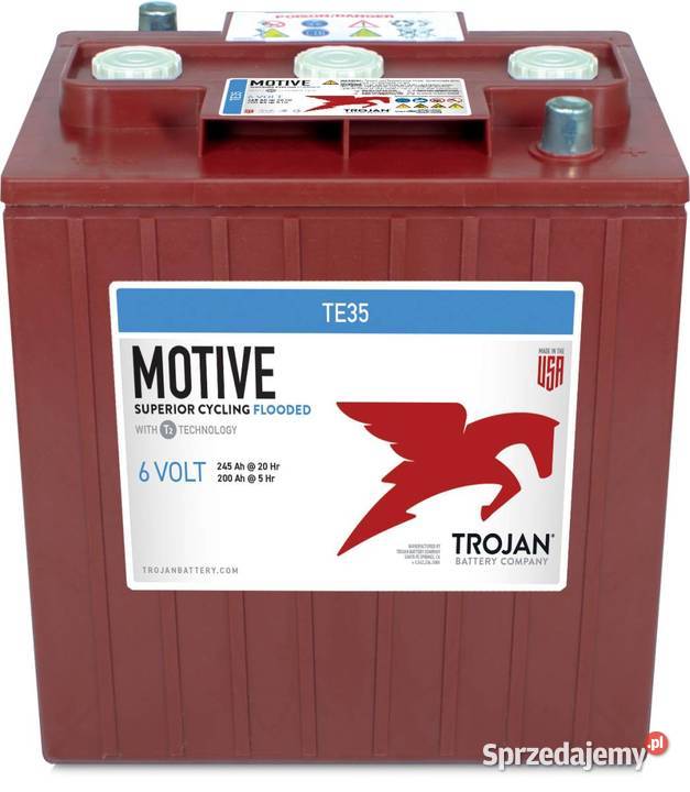 Trojan T105 6V 220Ah Akumulator melex trakcyjny pomorskie Gdańsk