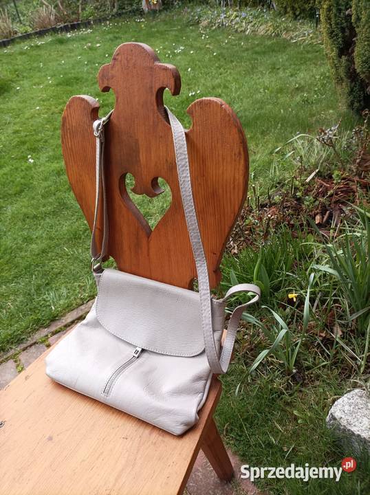 Torebka damska ze skory naturalnej włoska