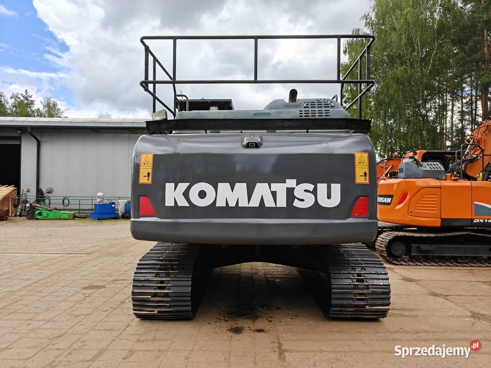 Komatsu PC210LC11 Centralne smarowanie kamera