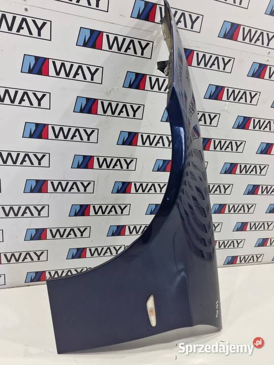 BMW 3 E90 E91 BŁOTNIK LEWY PRZÓD A76 TIEFSEEBLAU sprzedam