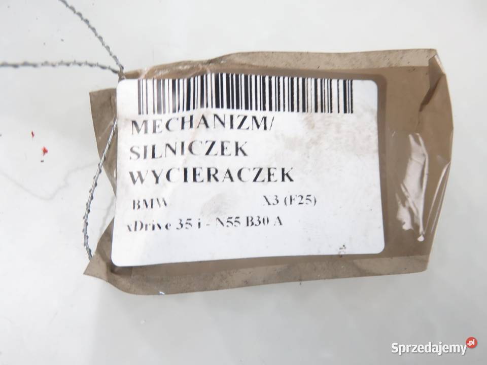 MECHANIZM WYCIERACZEK BMW X3 7213275 7021315