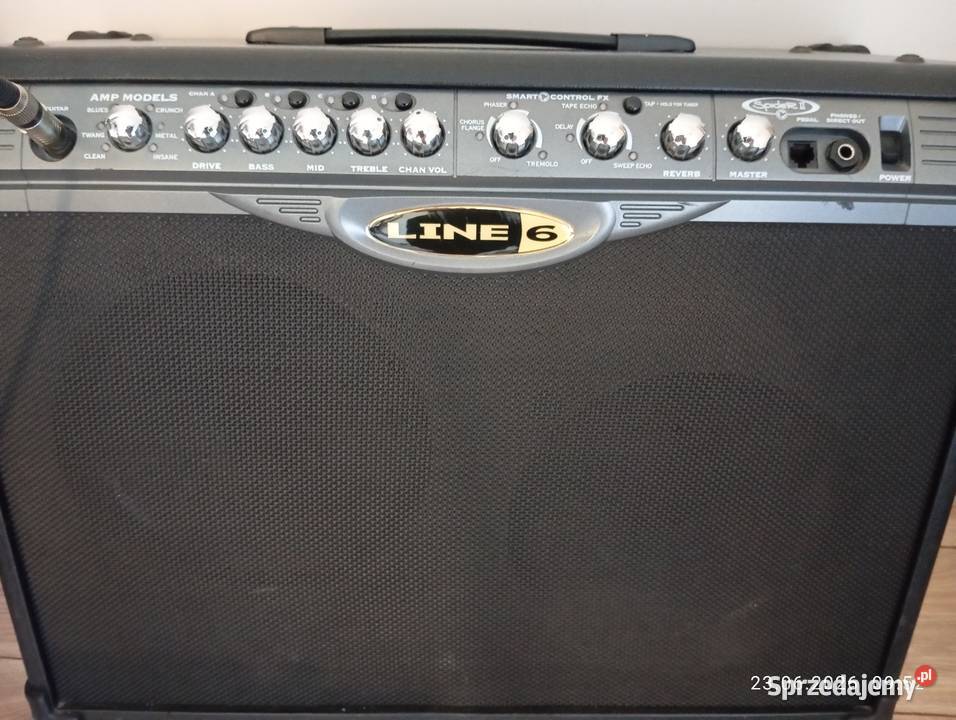 Wzmacniacz gitarowy 120W Line 6 z efektami Ciekoty