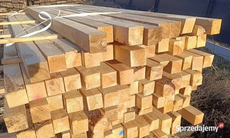 Słupki ogrodzeniowe 75x75x2500 Wylewa