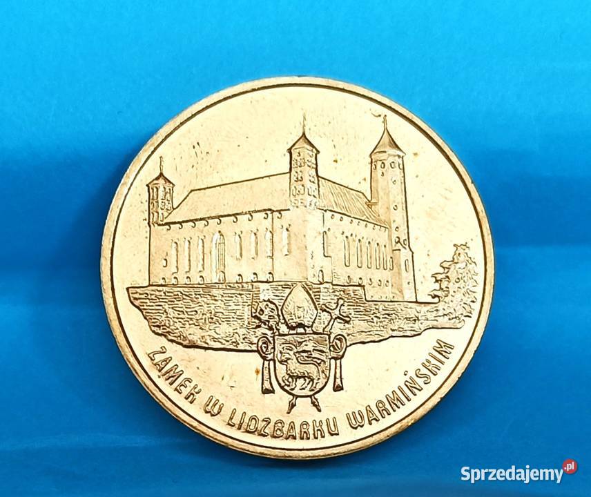 2 1996 r Zamek w Lidzbarku Warmińskim Numizmatyka Wrocław