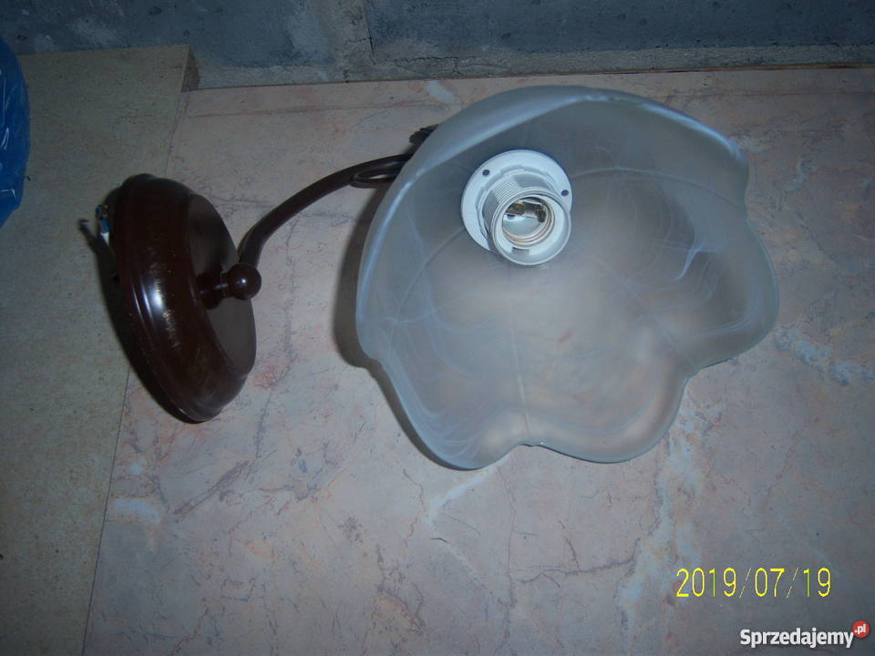 Lampa kinkiet kwiat polska ładna Kielce