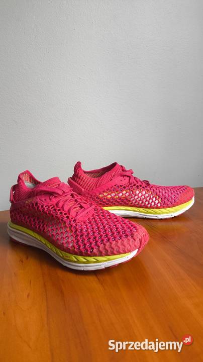 Puma NETFIT czerwone buty treningowe damskie tkanina Tychy sprzedam
