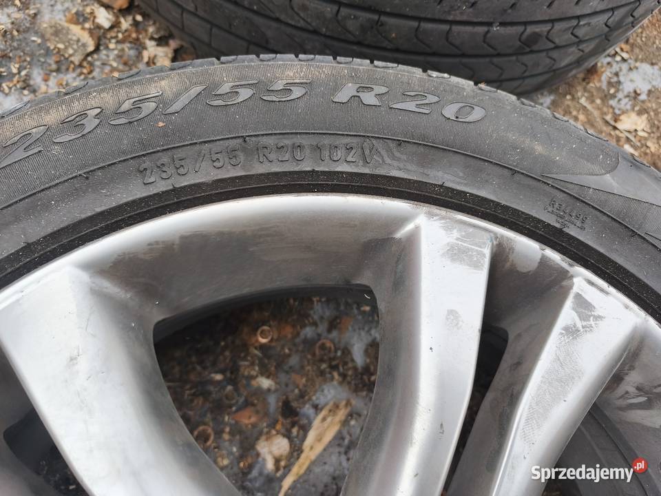 Alufelgi z oponami letnimi 2355520 nissan Murano Białystok sprzedam
