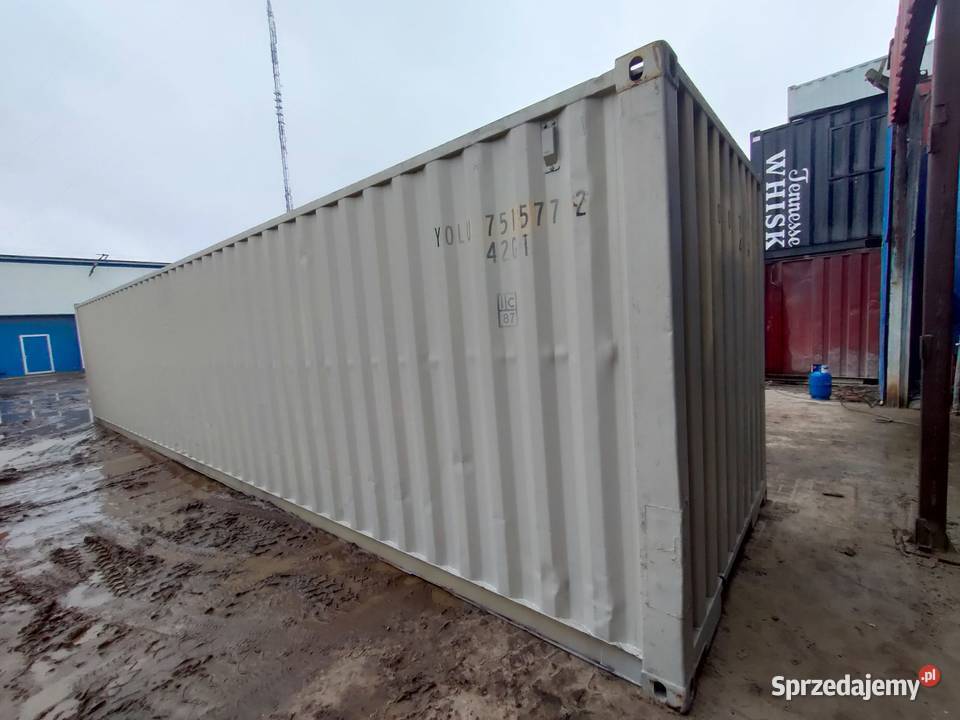 Kontener morski magazynowy budowlany używany 40 Białystok