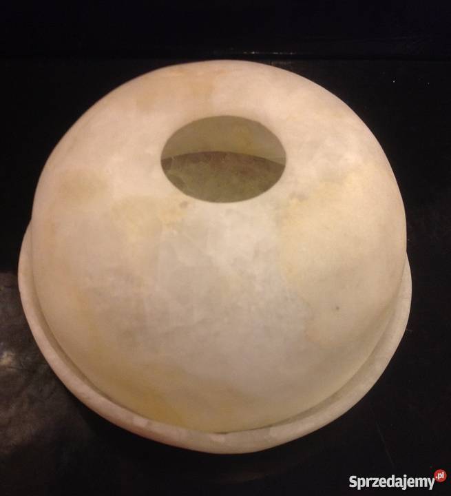 LAMPION ŚWIECZNIK Z ALABASTRU GIPSOWEGO LUXOR zachodniopomorskie Szczecin