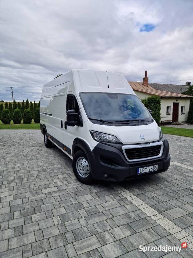 Peugeot Boxer L4H3 Maxi 20 163 Rok produkcji 2018 lubelskie Ryki