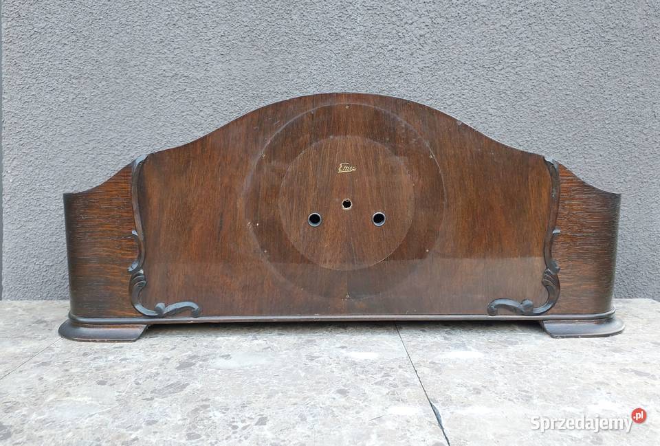 679 Obudowa starego zegara Emes kominkowy