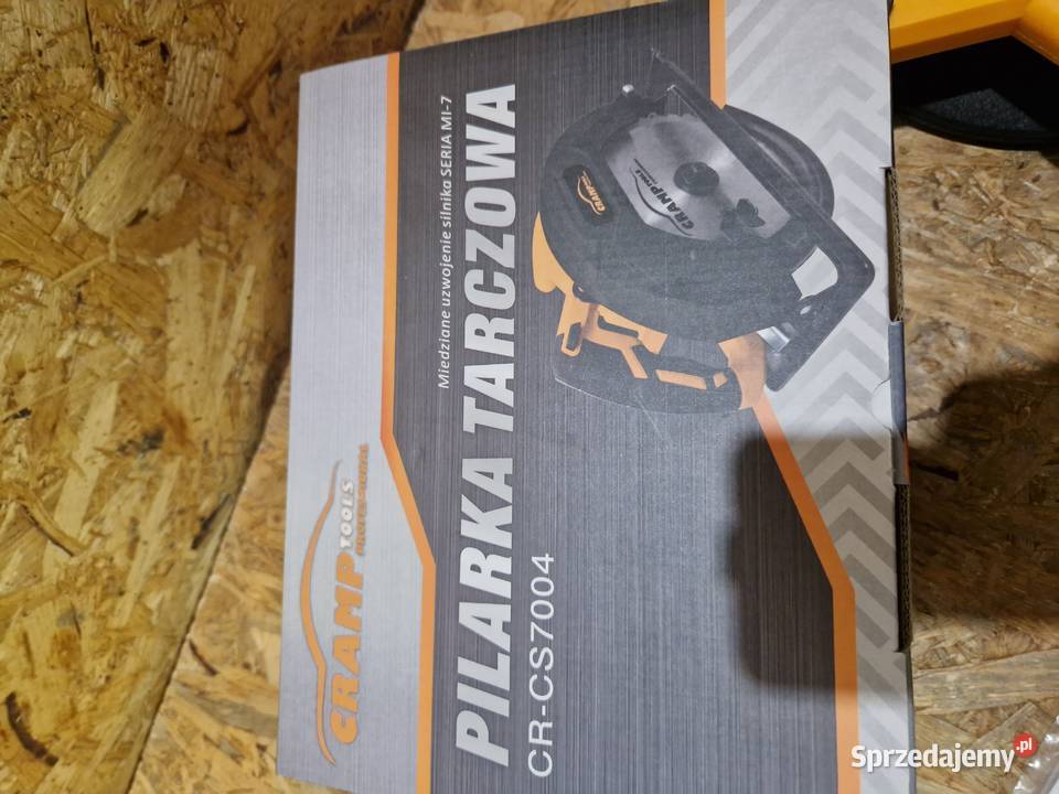 CRAMP CS7004 PILARKA TARCZOWA RĘCZNA 1300W 185MM Głogowa sprzedam