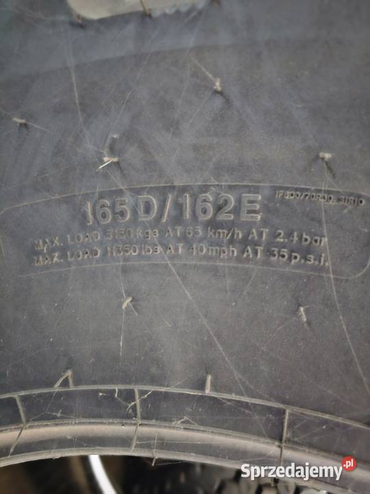 Opona IF 60070R30 BKT AGRIMAX SIRIO 165D162E Olsztyn sprzedam
