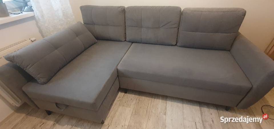 Narożnik z funkcją spania system DL 2x pojemnik 46cm opolskie Nysa sprzedam