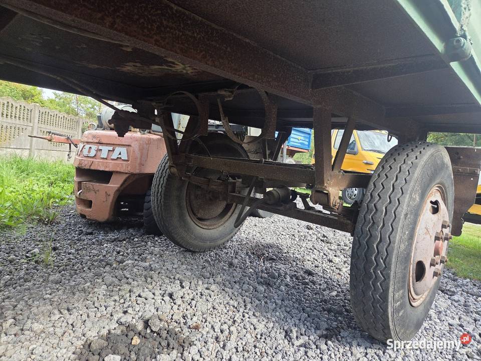 Przyczepa rolnicza Autosan D44 35t transport Złoczew