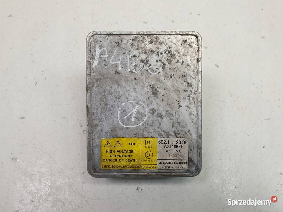 Audi A4 B6 PRZETWORNICA XENON 6021112099 lubelskie Rudka