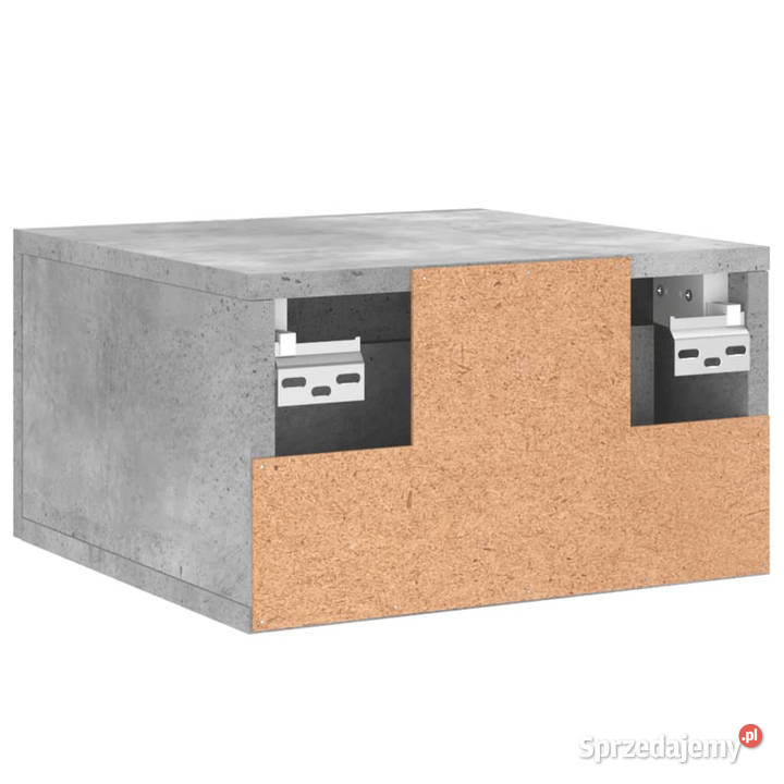 Wisząca szafka nocna szarość betonu 35x35x20 Warszawa sprzedam