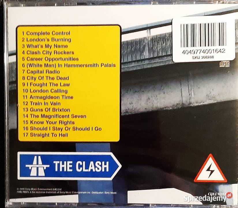 Album CD THE CLASH From Here To Eternity Live Warszawa sprzedam