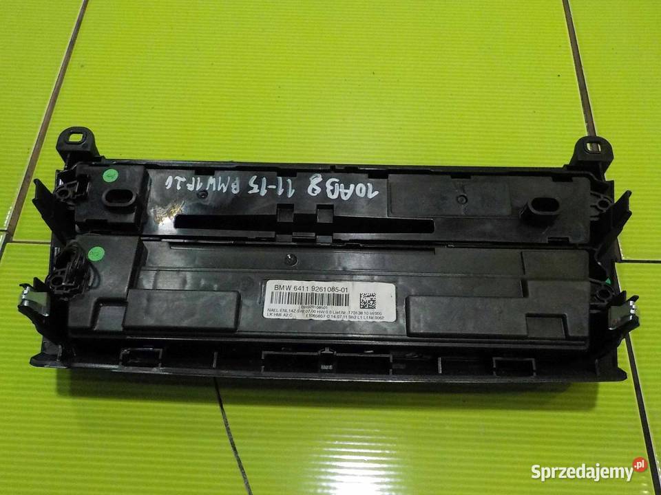 BMW 1 F20 11r panel klimatyzacji radia 9261085 mazowieckie