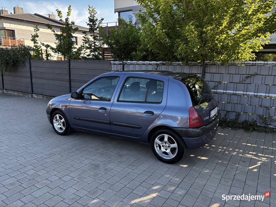 Renault Clio 2 automat 2000 189kkm zadbany światła przeciwmgielne Łódź