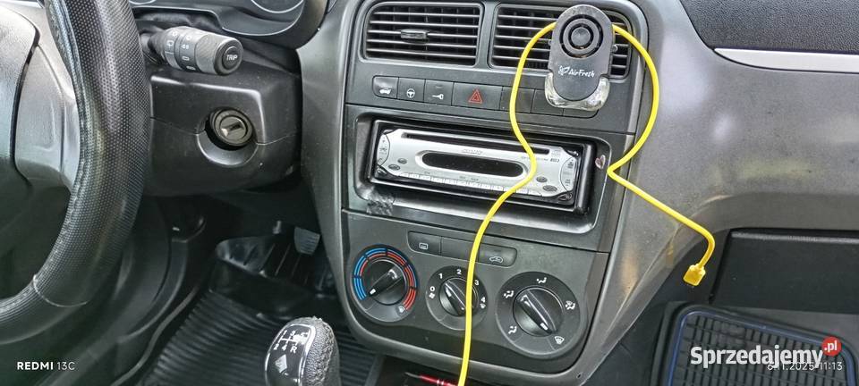 Ekonomiczny Fiat Grande Punto 2007r 12 benzLPG nieuszkodzony Wałdowo Szlacheckie