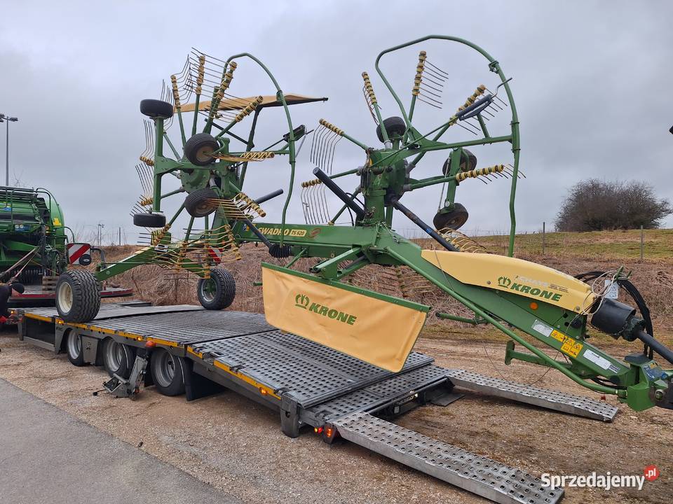 Zgrabiarka dwukaruzelowa Pottinger Krone Stan do Łomża