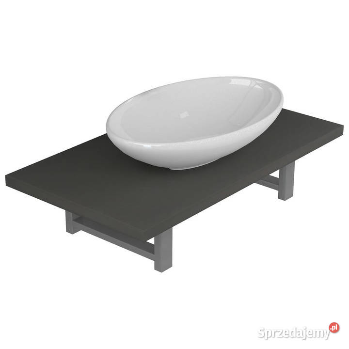 Dwuczęściowy zestaw mebli do łazienki ceramiczny Warszawa