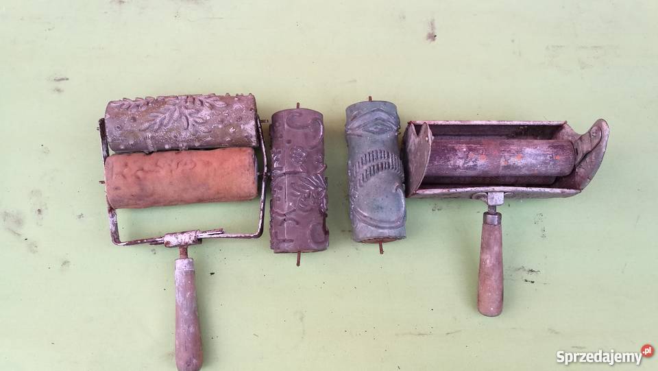 Stare Wałki Malarskie PRL Maszynka Malarska dolnośląskie Wrocław