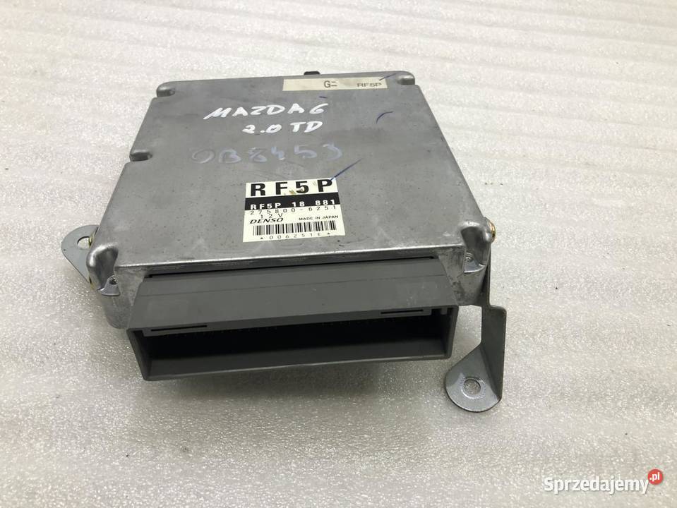 STEROWNIK SILNIKA MAZDA 6 GG 2758006251 20CITD Motoryzacja