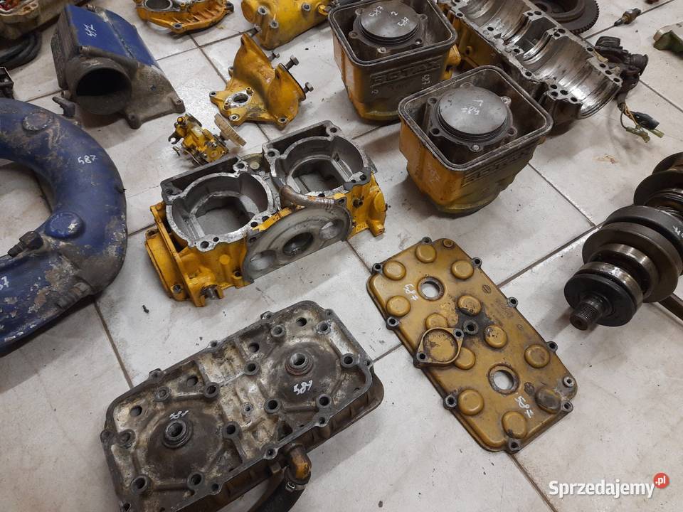 Rotax 587 silnik części sea doo cylinder karter Części Jelenia Góra