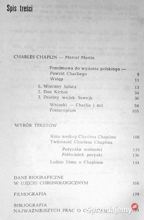 Charles Chaplin Marcel Martin Chełm